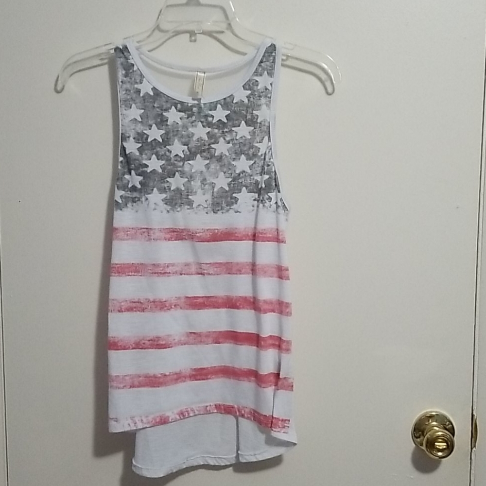 True Rock S American Flag Tank Top